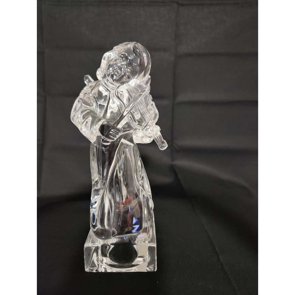 Mikasa Lead Crystal Angel with Violin made in Germany